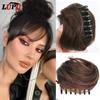 Синтетические волосы, булочка, коготь на шиньоне, резинки для волос, шиньон с хвостиком для женщин, наращивание волос, высокотемпературное волокно