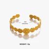 Stainless Steel Sun Cuff Bracelet For Women Vintage Gold Color Geometric Adjustable Bangles Bracelet Jewelry Gift  New