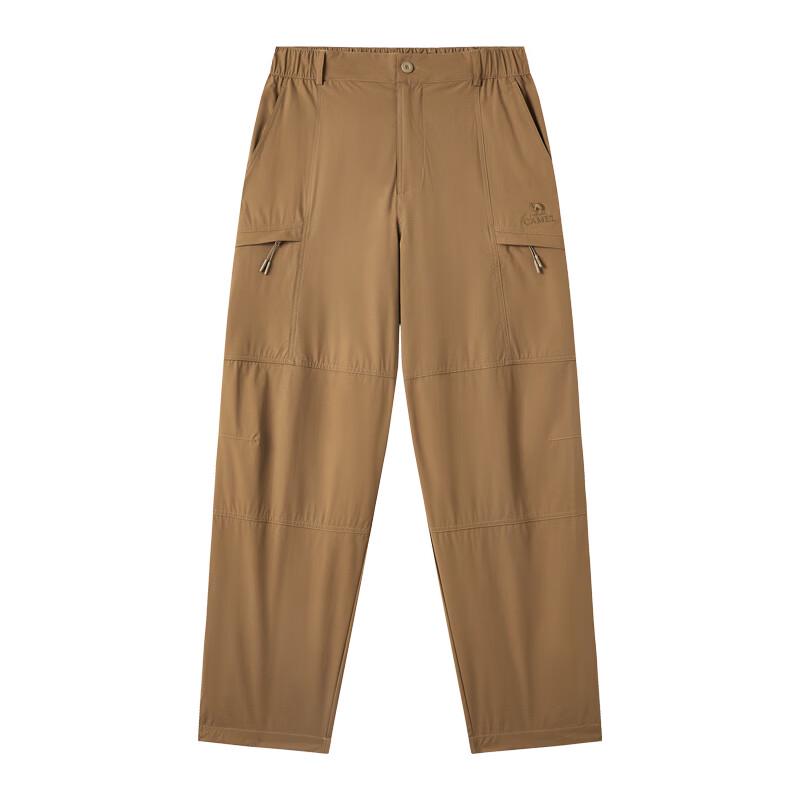 Camel Men's Quick-Dry Straight-Leg Cargo Pants