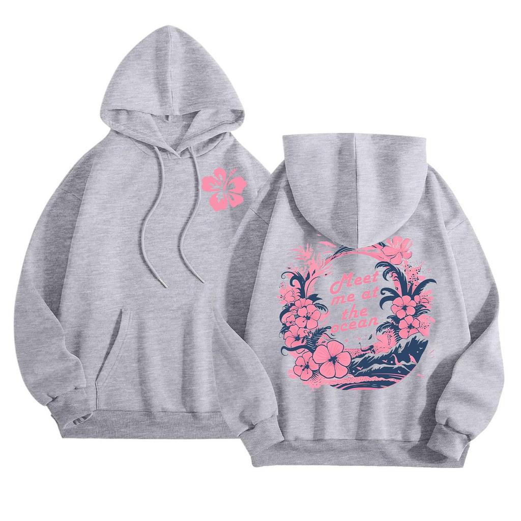 Hooded Sports Tracksuit Unisex Running Outfits Long Sleeve Pullover Hoodies Sweatshirt