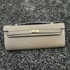 Новая кожаная сумка-клатч с узором на ладони, сумка для ужина из коровьей кожи, длинная сумка-портмоне, сумка из коровьей кожи