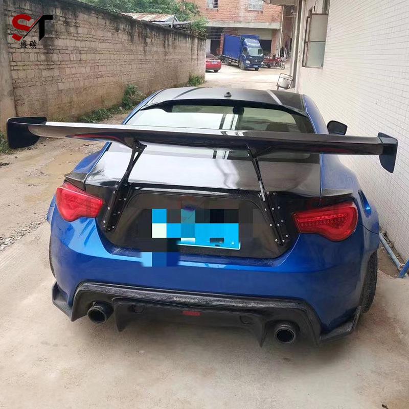 Задний спойлер в стиле GT из углеродного волокна для Toyota GT86/Subaru BRZ