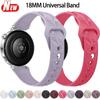 18 мм Спортивный силиконовый ремешок для часов Garmin Vivoactive 4S 3S Замена ремешка для Huawei Watch GT6 GT5 GT4 41mm GT5 Pro 42mm Браслет