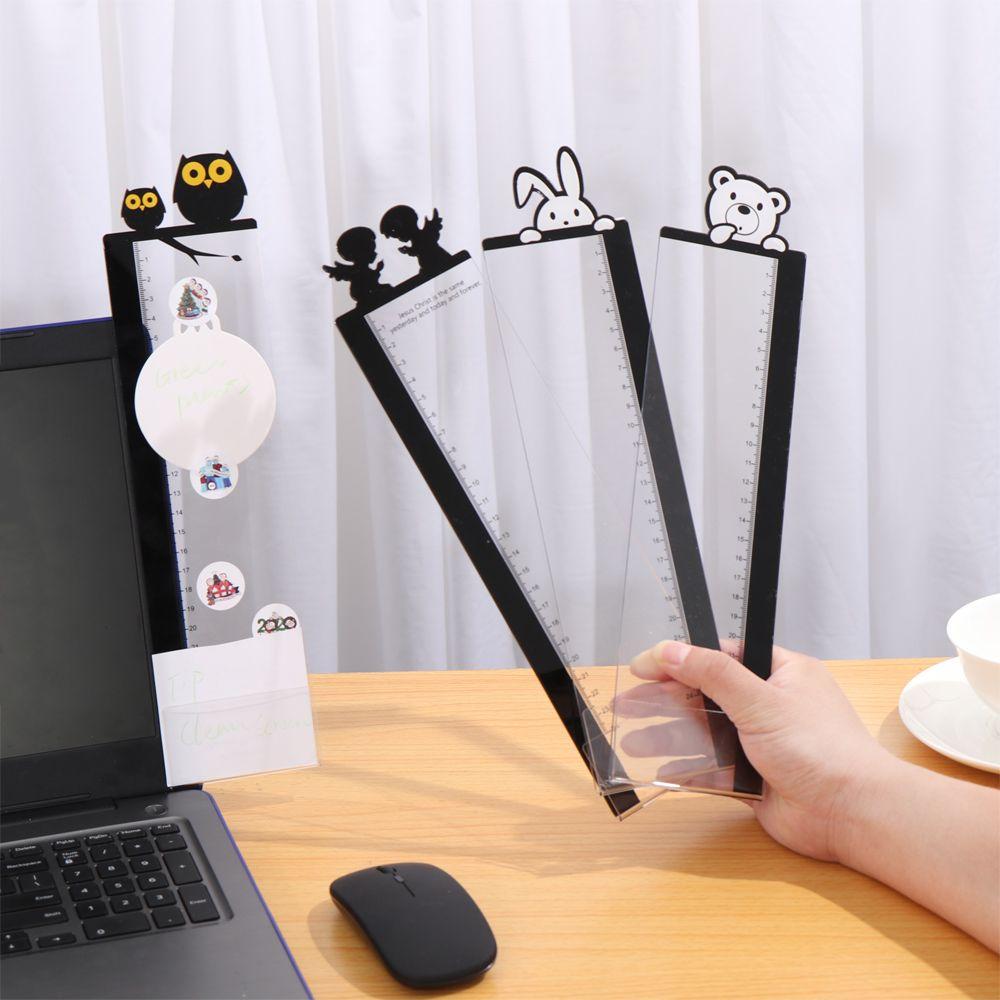 Panel PC Screen Stationery Desktop Plastic Holder Remind Memo Pad Message Memo Board Label sticker