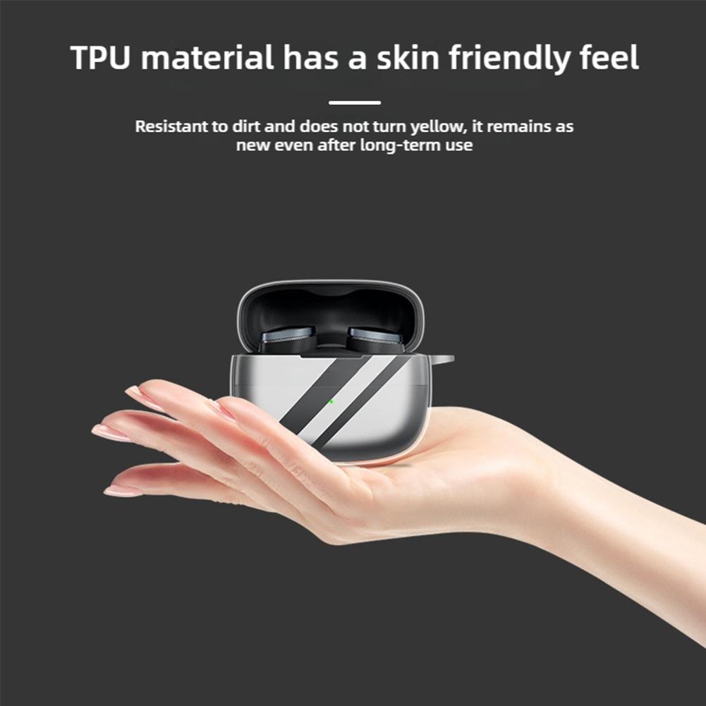 Для гарнитур B&W Pi8 прозрачный защитный чехол из ТПУ с защитой от падения беспроводной корпус Cas C2Q8