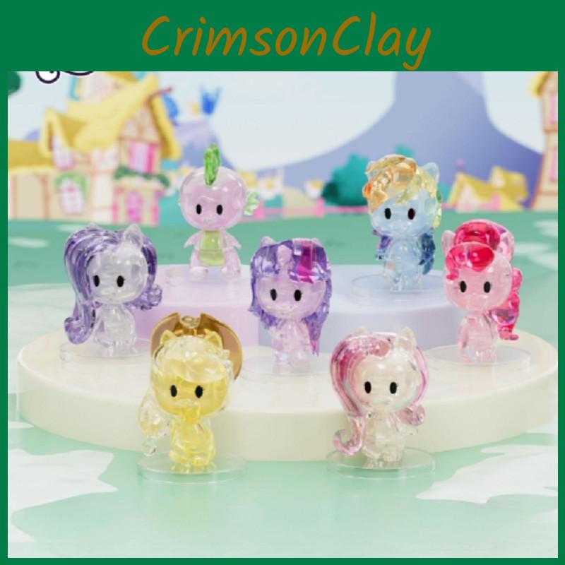 Кристальные строительные блоки для подростков Маленький пони Кристальная строительная модель Игрушки