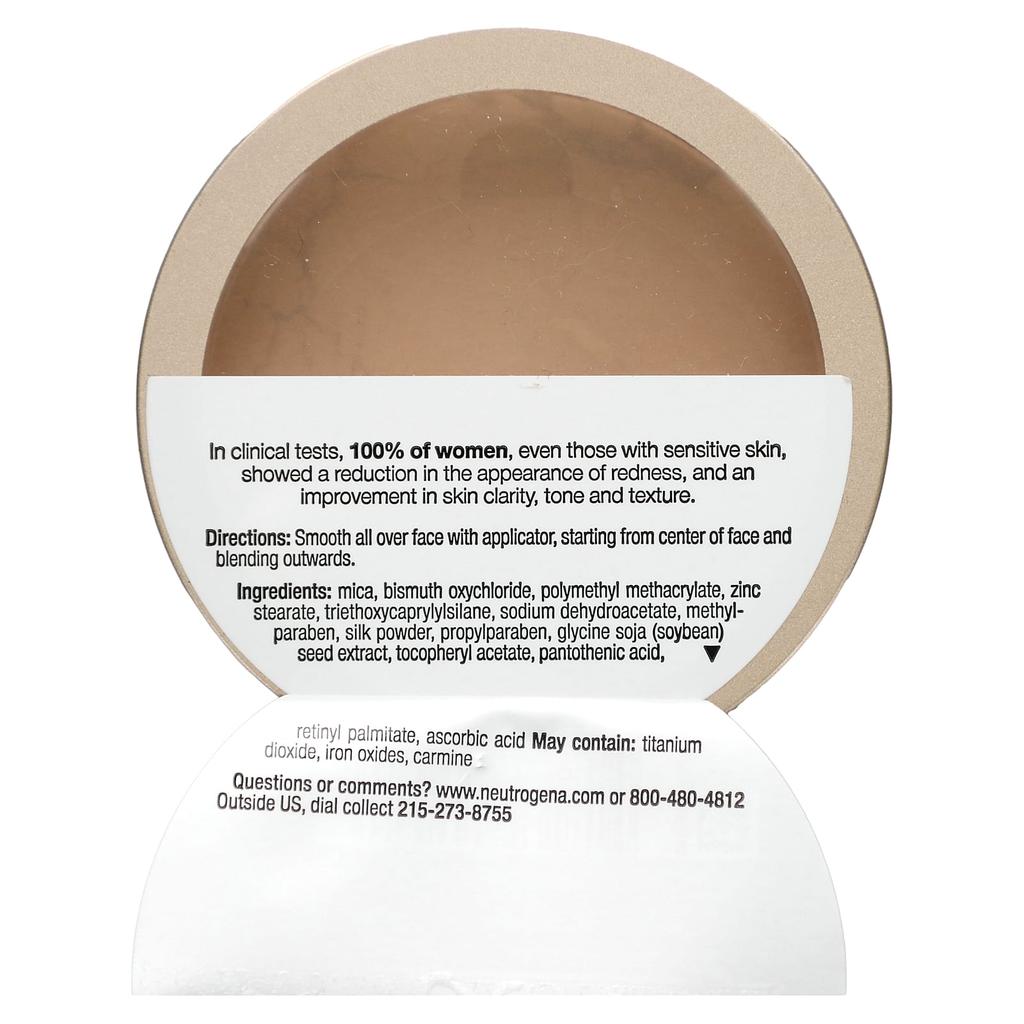 Neutrogena Mineral Sheers, Рассыпчатая пудра, оттенок Nude 40, 5,5 г (0,19 унций)