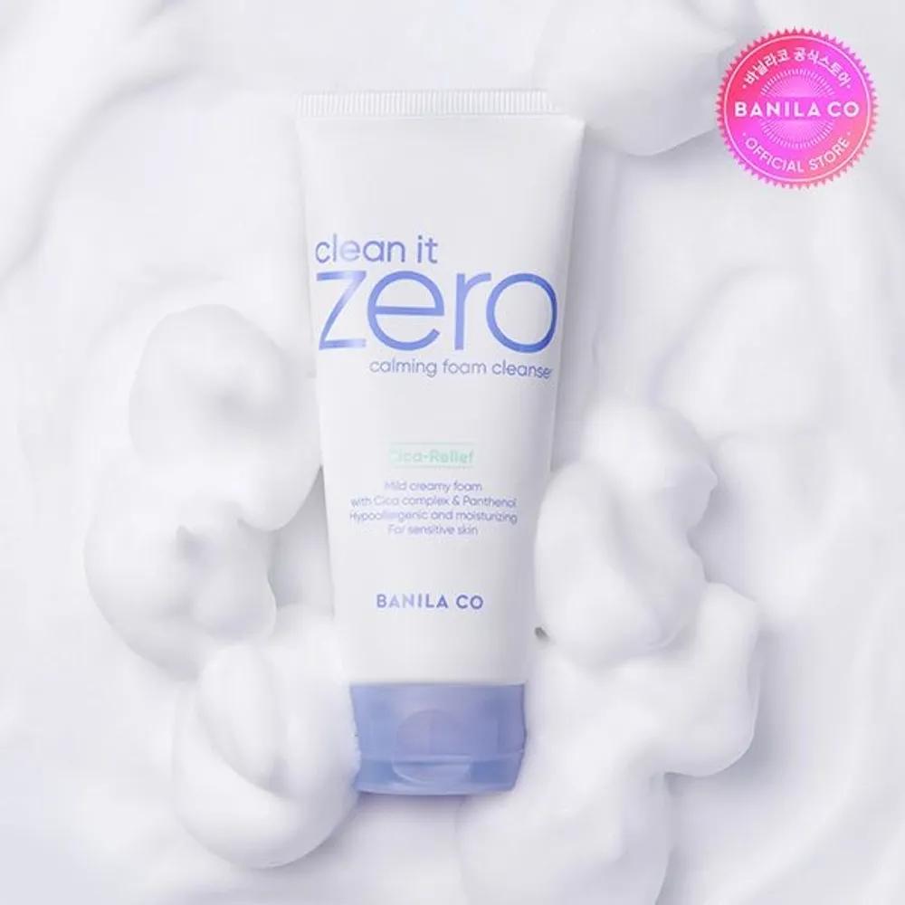 Clean It Zero успокаивающая очищающая пенка 150 мл