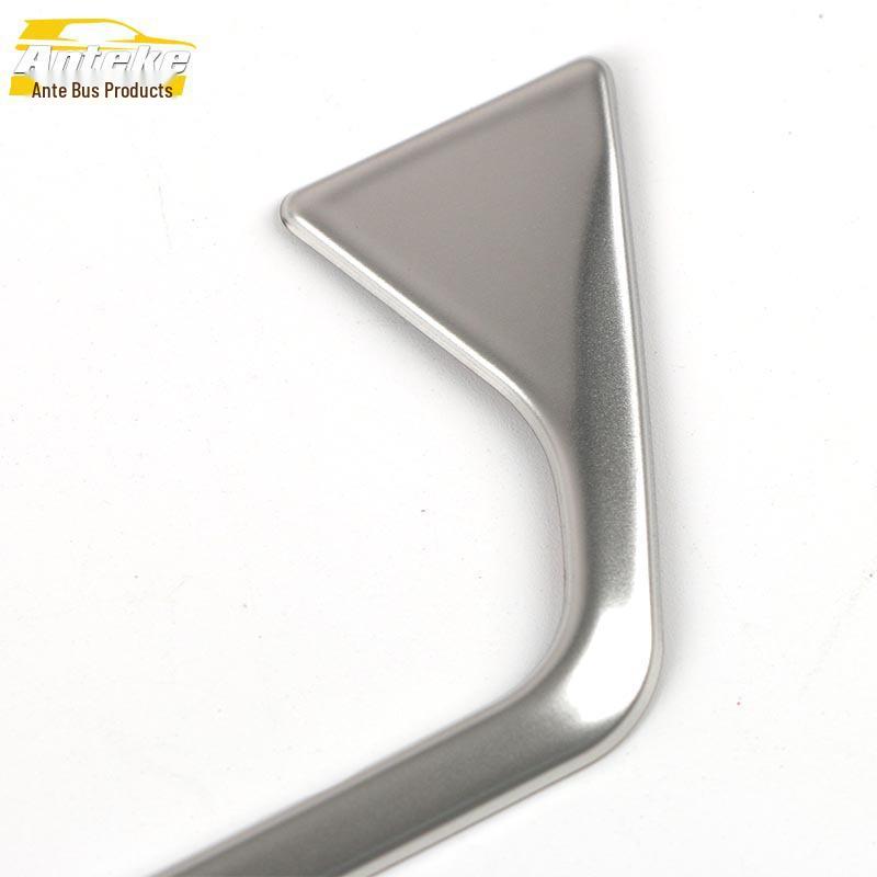 Lamando L Headlight Control Decorative Stickers - Stainless Steel Adjustment Button Accessories for 22 Models