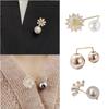 New Women 'S Fashion Brooch Pearl Rhinestones Pins Sweater Coat Zircon Lapel Pin Jewelry Accessories Gift Brooches For Women