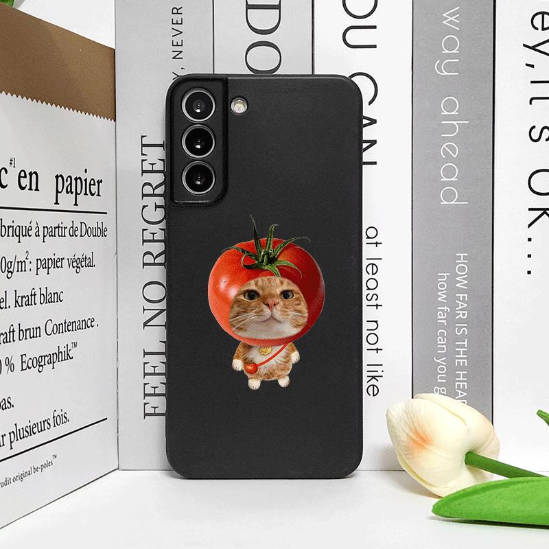 Забавный Мультяшный Свежие Фрукты Пара Кошек Чехол для Телефона для Motorola Moto Edge 50 Fusion 60 40 30 Neo G24 G34 G14 G85 G54 5G Мягкий Чехол