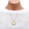 Fashion Albania Eagle Pendant Necklace for Women Men Gold/Silver Color Party Engagement Annivers Stainless Steel Jewelry Gifts