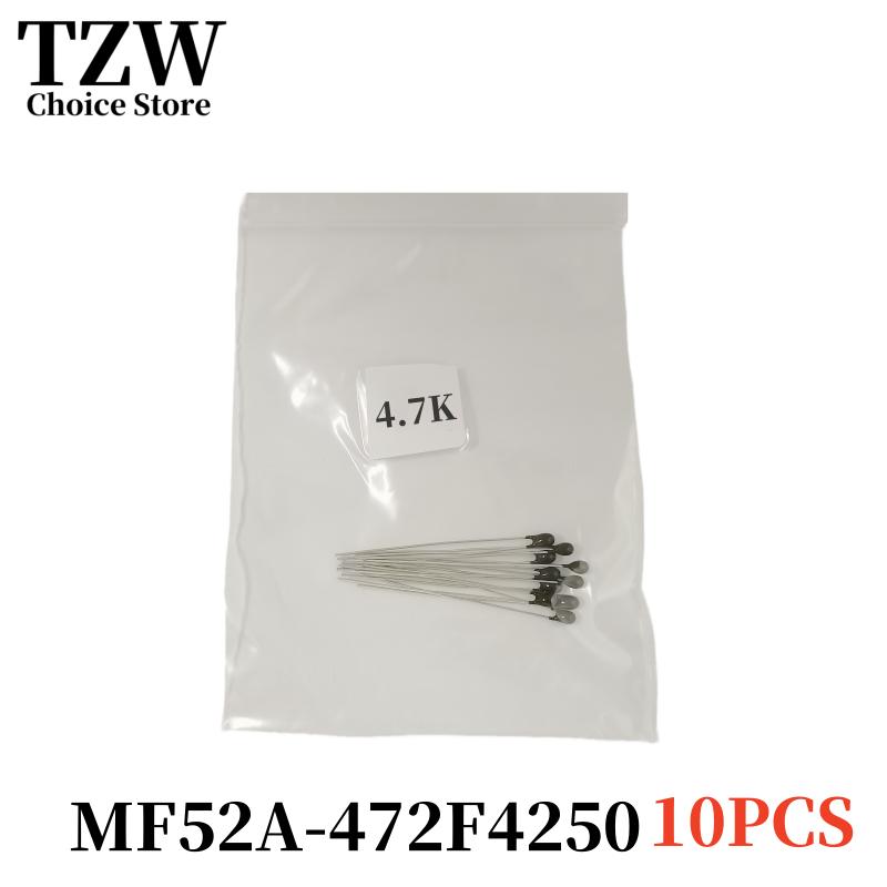 TZW 10 ШТ. Термистор NTC Терморезистор MF52 NTC-MF52AT 1K 2K 3K 4.7K 5K 6.8K 10K 15K 20K 30K 50K 100K B4250 1%