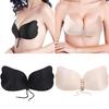 Women's Backless Invisible Brassiere Push Up Bra