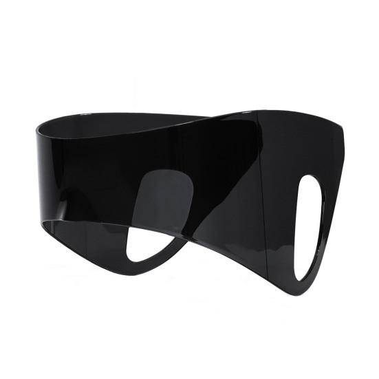 Панк Солнцезащитные очки Щиток Маска Прямоугольные Солнцезащитные очки Мужские Женские Стимпанк Большие Солнцезащитные очки для Повседневного Наряда Путешествий Спорт на Открытом Воздухе