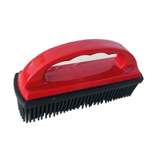 Щетка для удаления шерсти домашних животных, кошачья, собачья, для груминга, силиконовая щетка для чистки ворса и мусора для домашней мебели, одежды