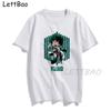 My Hero Academia Anime T Shirt Men Tops Summer Harajuku Short Sleeve Cute T Shirt Japanese