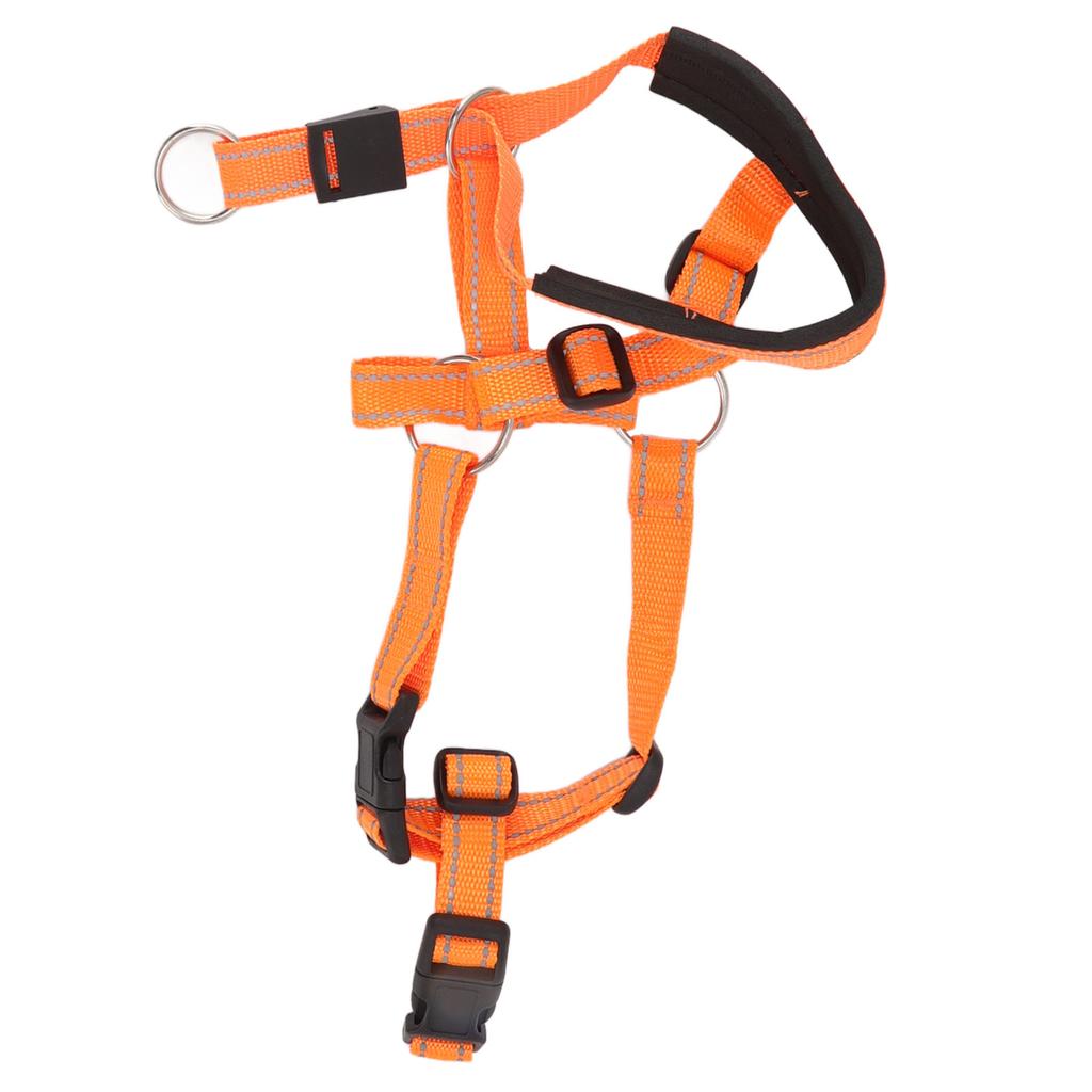 Ошейник для головы собаки, дышащая шлейка для головы собаки, чехол для рта собаки с регулируемым ремешком для использования на открытом воздухе