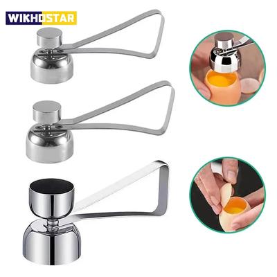 Открывалка для яичной скорлупы, яичная скорлупа, яичная скорлупа из нержавеющей стали 304, двойная головка, открывалка для яиц, открывалка для скорлупы, вареное сырое яйцо