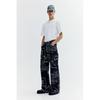 Джинсы-карго HM Bootcut Loose Fit deniM Black Basquiat