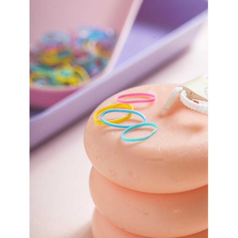Daiso Mini Tpu Band 200 шт. Пастельный