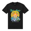Rick And Morty Футболка унисекс с пирамидой для взрослых