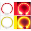 New LED Dog Collar Light USB Rechargeable Glowing Dog Collars Pet Flash Luminous Collars