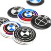 GTJK9 Car Emblem Steering Wheel Decoration Badge Sticker Logo Accessories For BMW M Logo G80 E84 F48 G01 G11 X1 X2 X3 X4 X5 X6 G07 G86