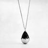 MOI Studio Black Egg Long Necklace