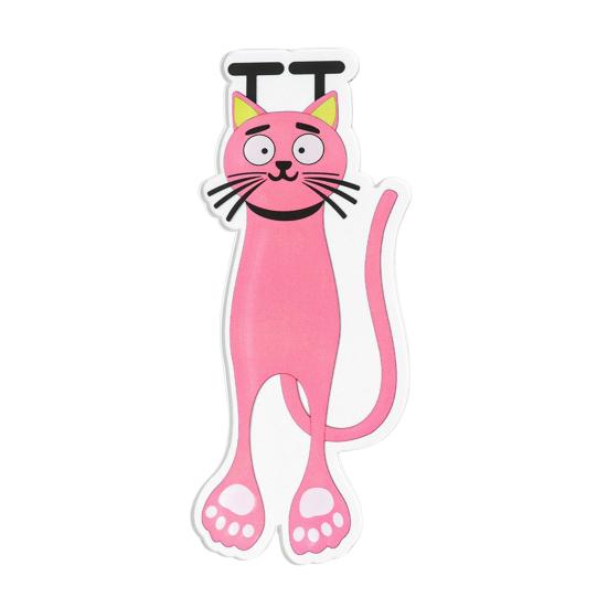 Cute Cat Bookmarks Acrylic Creative Page Marker Reading Companion Cat Bookmark Gift for Bookworms Students Teachers