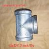 Jieke Galvanized Steel Threaded T-Pipe Fitting