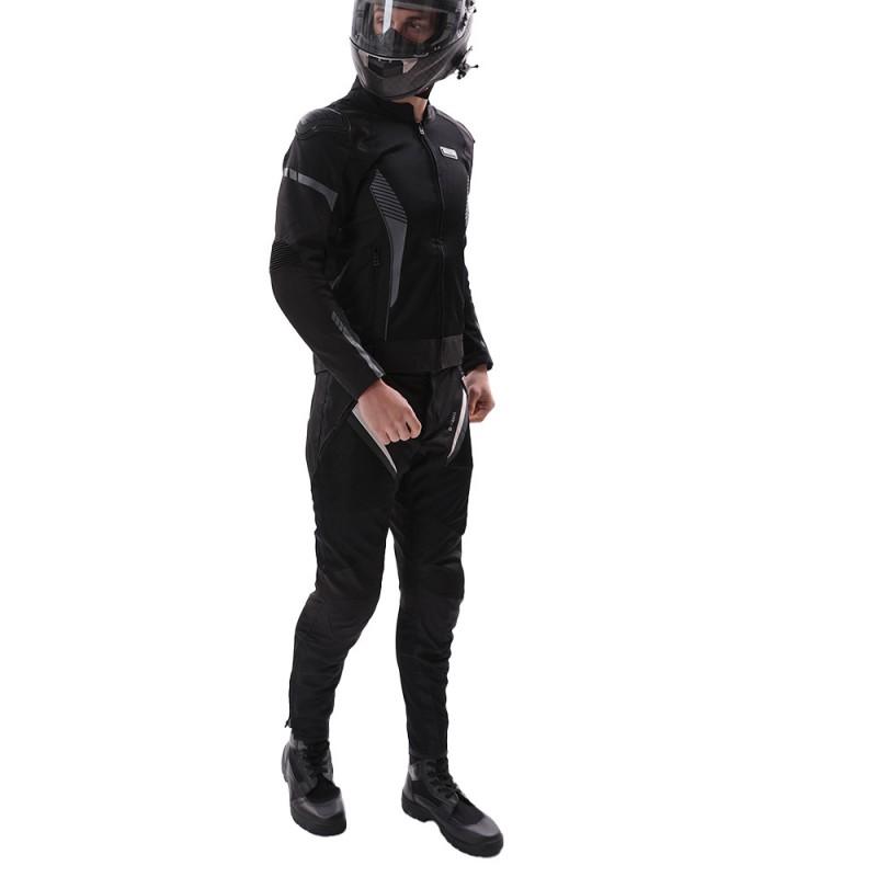 Motorcycle Riding Suit Mesh Ventilated Racing Jacket Pants Set Men Women Cycling Sport Gear