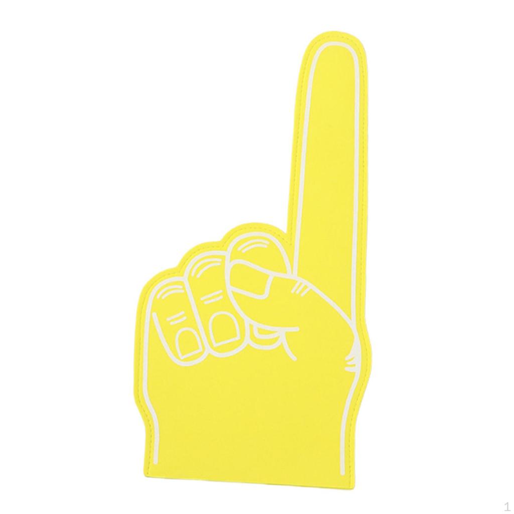 Гигантский поролоновый палец реквизит чирлидинг смешной аксессуар спортивного болельщика перчатка-рука для