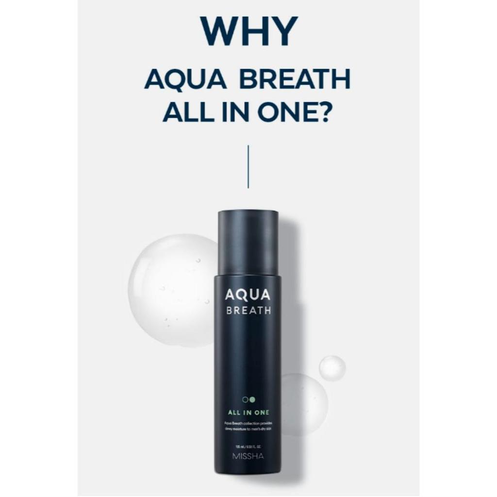 MISSHA Для мужчин Aqua Breath Все в одном 195 мл