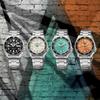 Seiko 5 Sports SBSA229 Мужские Унисекс Механические Автоматические Часы Зеленый Циферблат Нержавеющая Сталь Среднего Размера с Календарем Даты