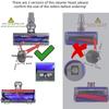 Suitable for Dyson V6/V7/V8/V11/V11 Direct Drive Floor Brush Bottom Roller Roller Repair Suction Head Replacement Accessories