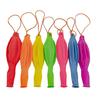 32Pcs Heavy Duty Latex Balloons Bounce Punching Balloons with Hole Rubber Handle Party Balloons Kids Birthday Party Wedding Decor