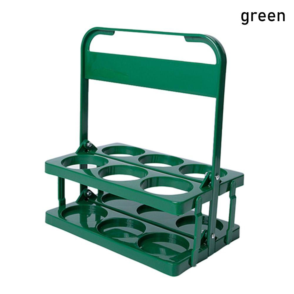 1Pcs Basket Cup Organizer Beer Bottle Carrier Bar Beverage Display Drink Holder New Beer Rack