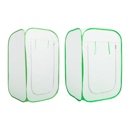 Всплывающий чехол для защиты растений Палатка для защиты растений от заморозков с дверью на молнии Защитное ограждение для растений Чехол от заморозков для комнатных и уличных растений в горшках