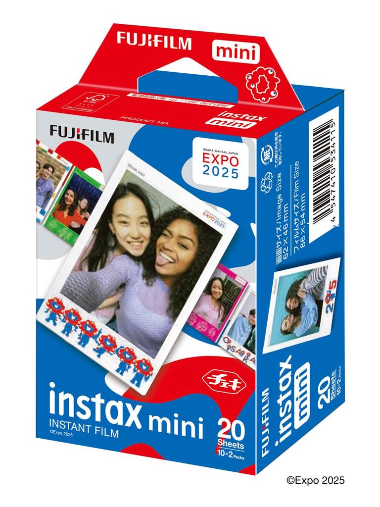 Fujifilm Фотопленка Instax для мгновенной печати 20 листов INS MINI OSAKAEXPO JP2