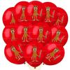 Italian Brainrot Birthday Party Decoration Tung Tung Tung Balloon Sahur Tralalo Foil Balloon Latex Balloon brainrot Party Favors