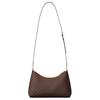 MICHAEL KORS Sammy Gold Hardware Logo Print Coated Canvas Shoulder Bag Medium Women's Brown