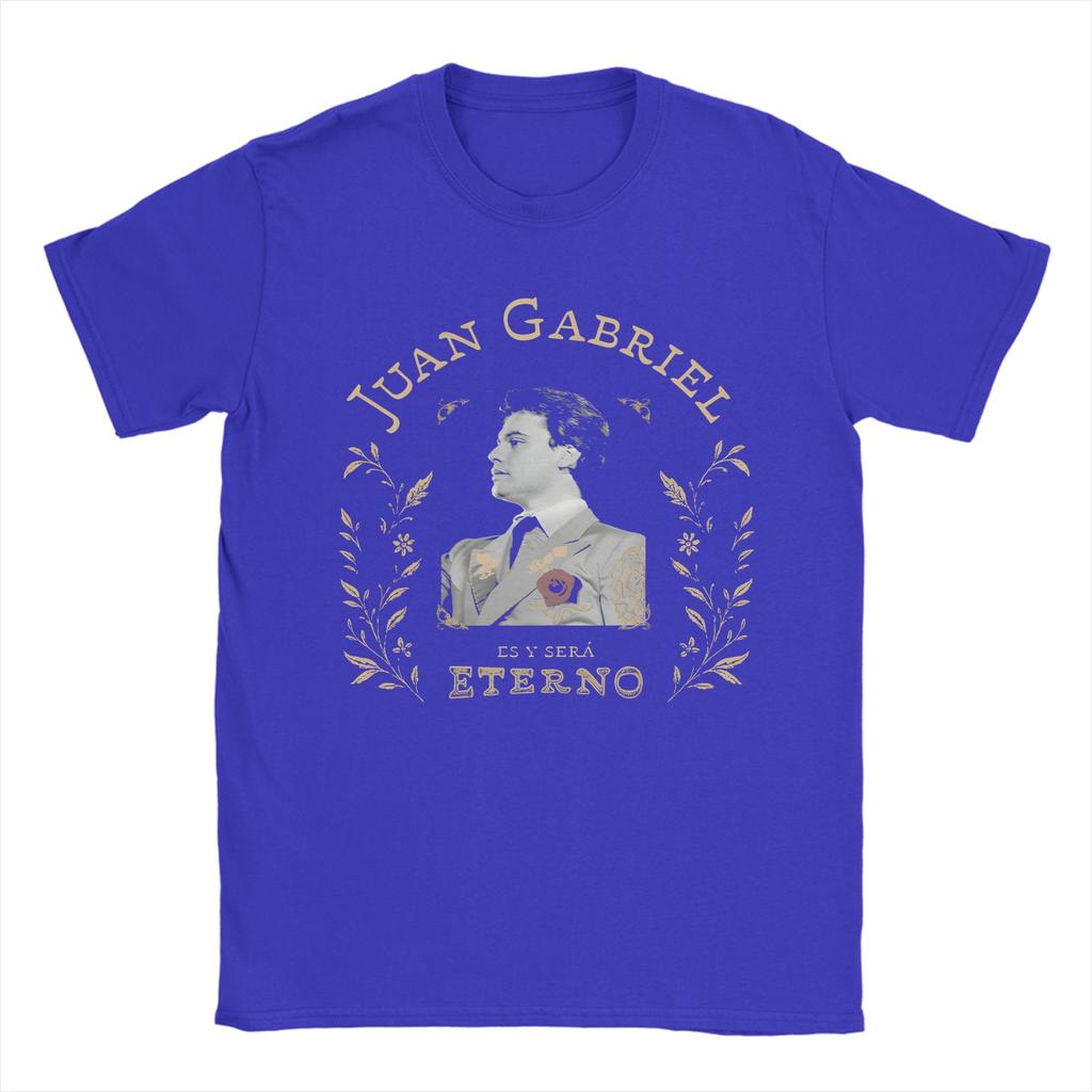 Juan Gabriel El Y Sera Eterno TShirt for Men Awesome 100 Cotton Tees Crew Neck Short Sleeve T Shirt Summer Clothes
