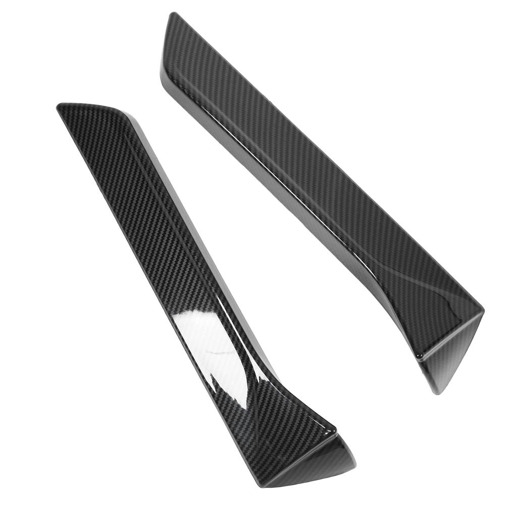 2PCS Rear Window Side Splitter Wing Exterior Trim Left Right Replacement for SEAT 5F FR Mk3 MK3.5 2013‑2021