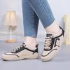 2025 Women's Autumn Soft Sole Non-Slip Leather Sneakers - Lightweight, Wear-Resistant, All-Match White Casual Shoes