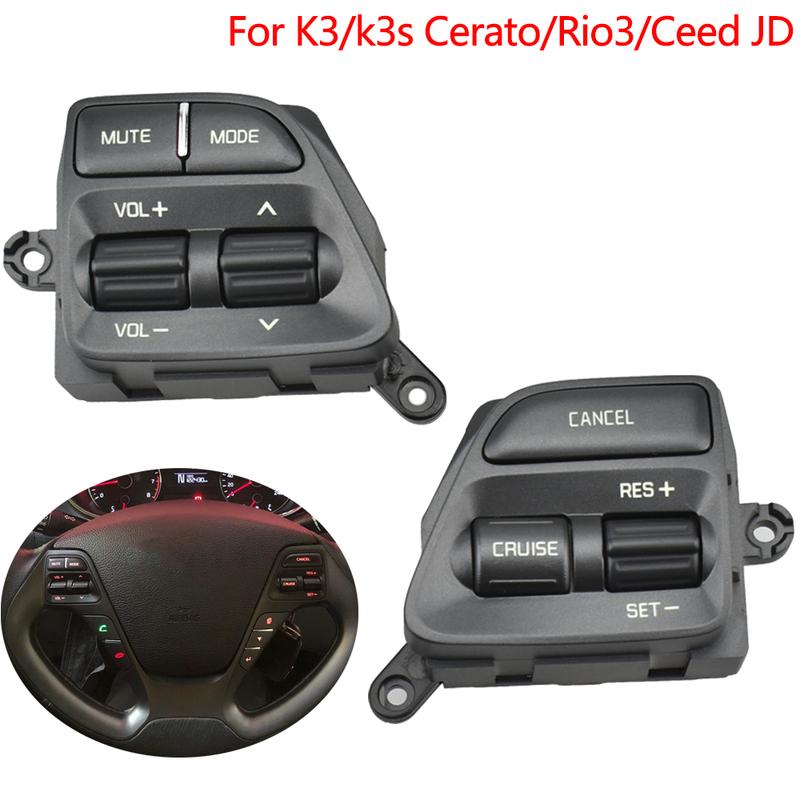 Button Switch for KIA K3 2014-2016 Rio 3 2014-2016 Cerato Classic 2017 Ceed JD 2012-2014 Steering Wheel Buttons