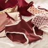 5pc Girl Cartoon Underwear Cotton Panties Girl Student Mid-waist Briefs for Women