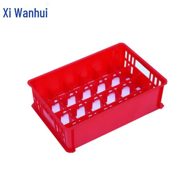 Plastic Multi-Grid Beverage Transport Crate