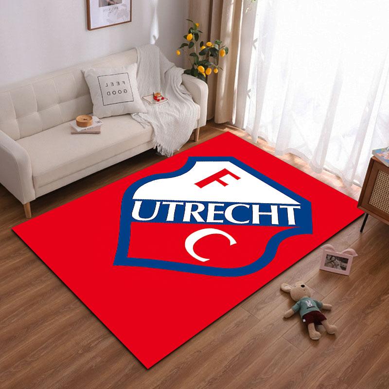 FC Utrecht Logo Carpet suitable as a non-slip mat for the living room or bedroom sofa