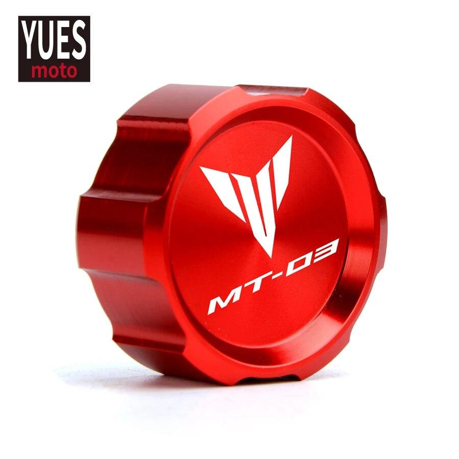 Аксессуары для мотоциклов, высокое качество, передняя и задняя крышка главного резервуара цилиндра с ЧПУ для Yamaha MT03 ABS MT 03 2015-